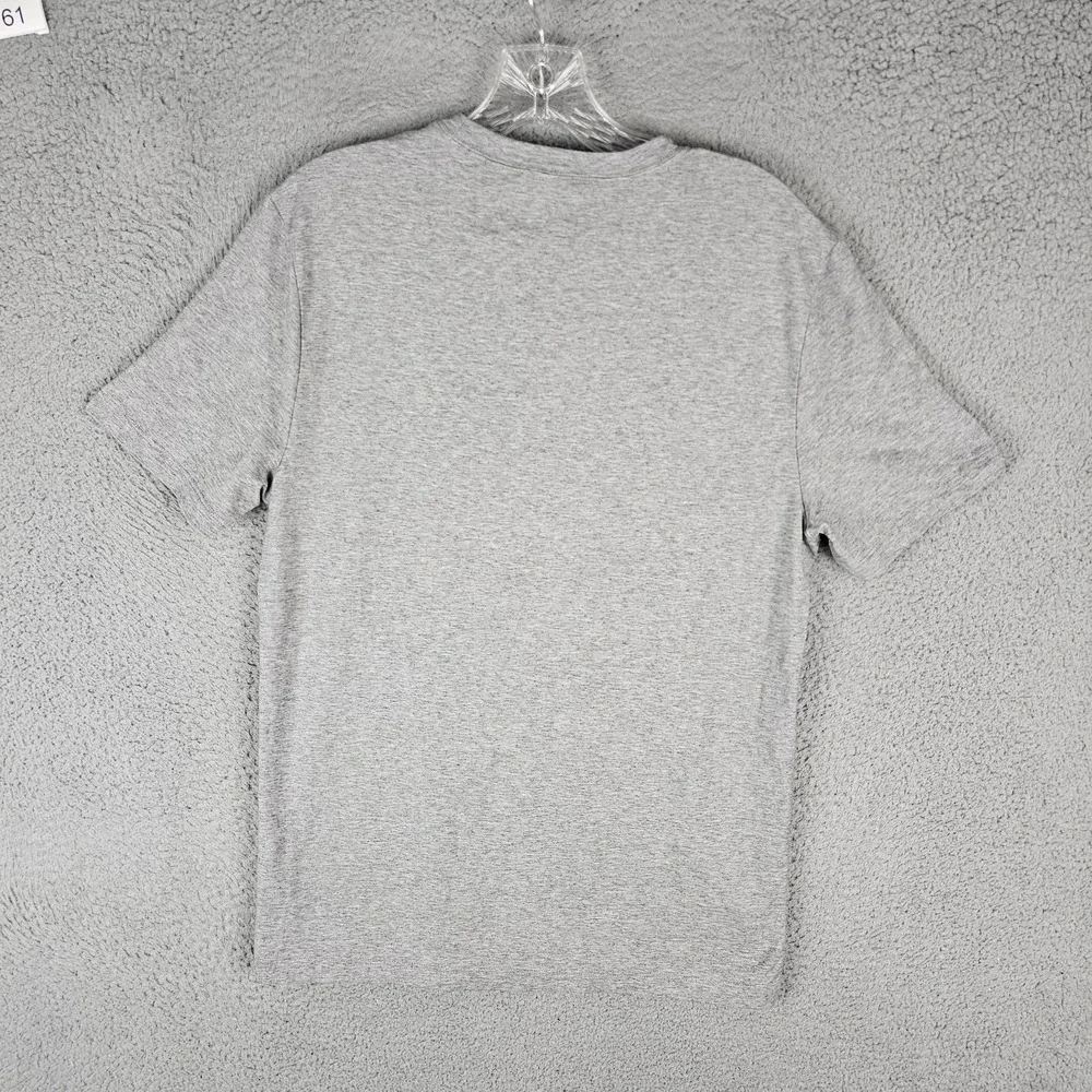Faherty Movement T-Shirt Mens Small Heather Nylon Short Sleeve Crew Neck MKU2417